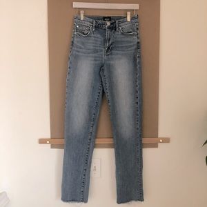 Hudson High rise Straight leg jeans